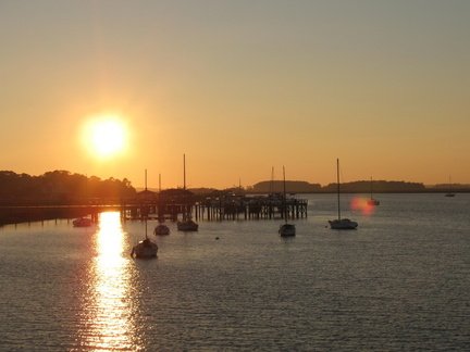 South Carlolina Marina Sunset